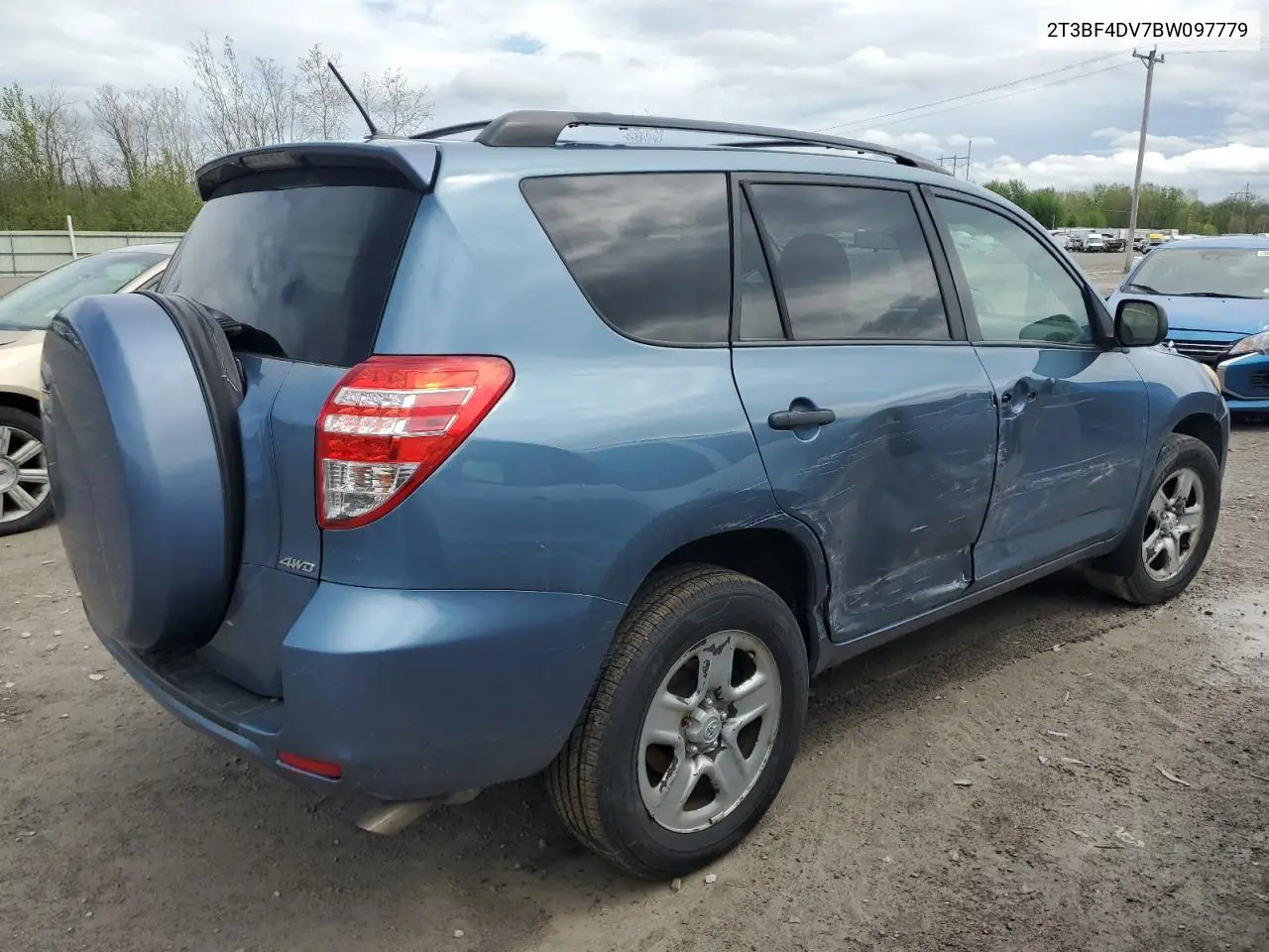 2011 Toyota Rav4 VIN: 2T3BF4DV7BW097779 Lot: 54478665