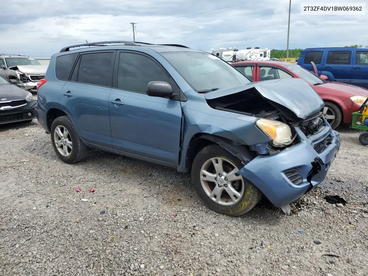 2011 Toyota Rav4 VIN: 2T3ZF4DV1BW069362 Lot: 55995465