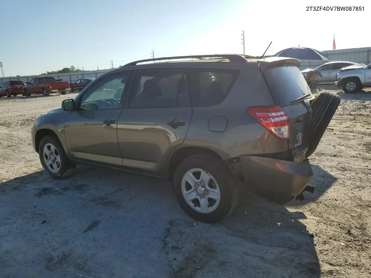 2011 Toyota Rav4 VIN: 2T3ZF4DV7BW087851 Lot: 56487265