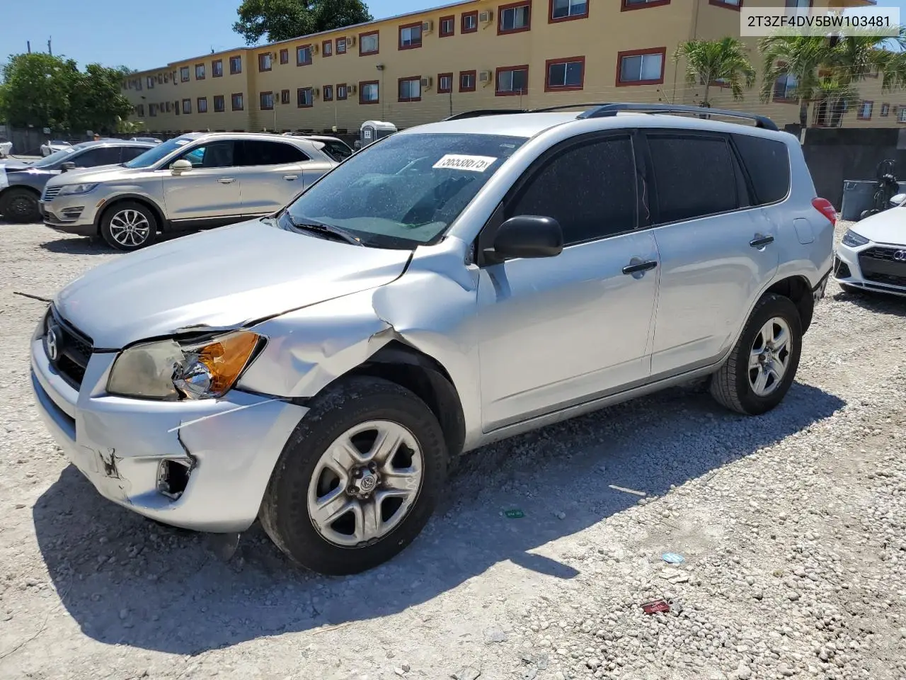 2011 Toyota Rav4 VIN: 2T3ZF4DV5BW103481 Lot: 56538675