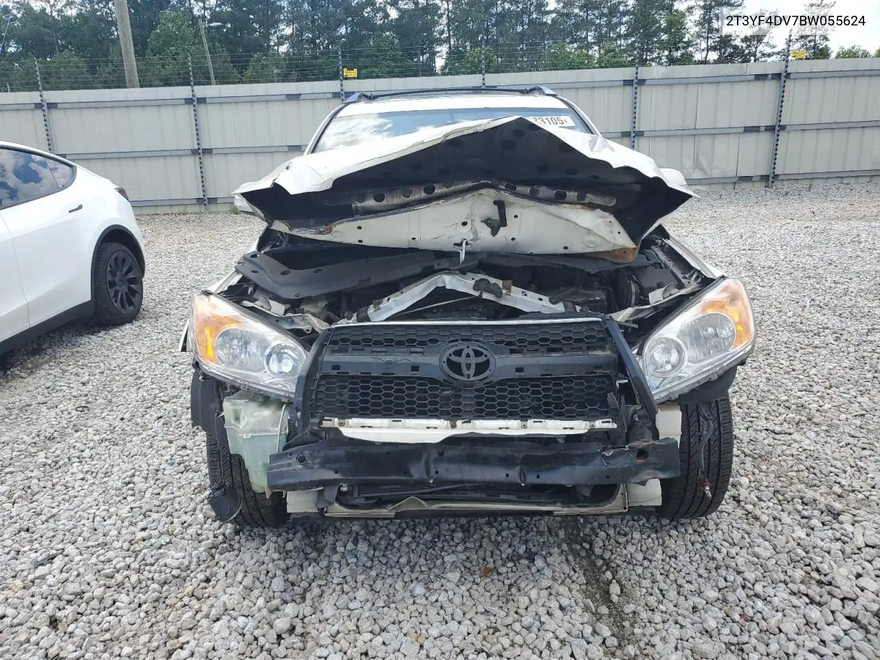 2011 Toyota Rav4 Limited VIN: 2T3YF4DV7BW055624 Lot: 56973105