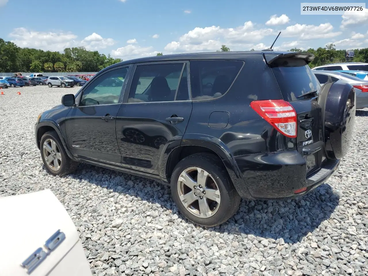 2011 Toyota Rav4 Sport VIN: 2T3WF4DV6BW097726 Lot: 57062135