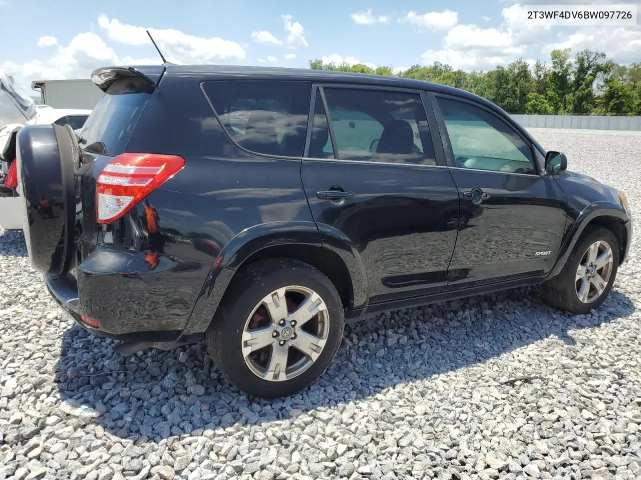 2011 Toyota Rav4 Sport VIN: 2T3WF4DV6BW097726 Lot: 57062135