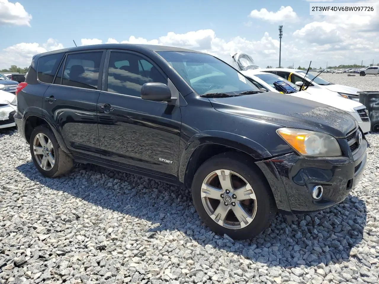 2011 Toyota Rav4 Sport VIN: 2T3WF4DV6BW097726 Lot: 57062135