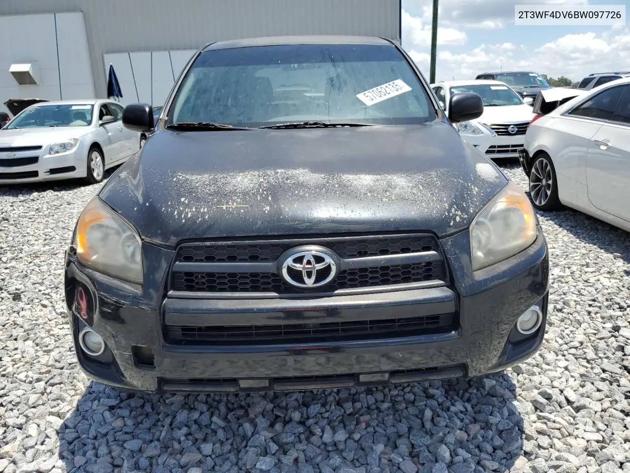 2011 Toyota Rav4 Sport VIN: 2T3WF4DV6BW097726 Lot: 57062135
