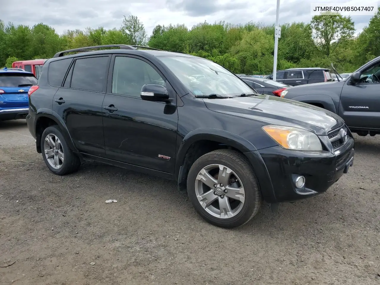 2011 Toyota Rav4 Sport VIN: JTMRF4DV9B5047407 Lot: 57283015