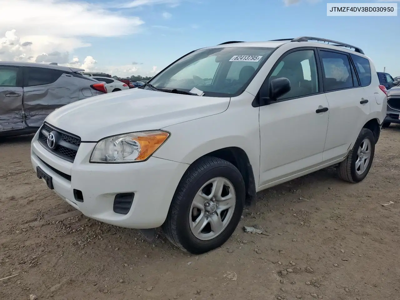 2011 Toyota Rav4 VIN: JTMZF4DV3BD030950 Lot: 62413795