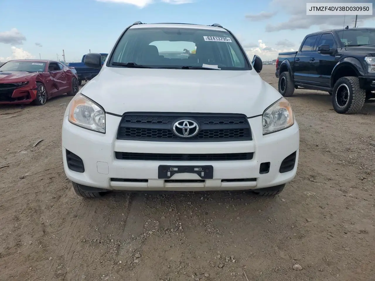 2011 Toyota Rav4 VIN: JTMZF4DV3BD030950 Lot: 62413795