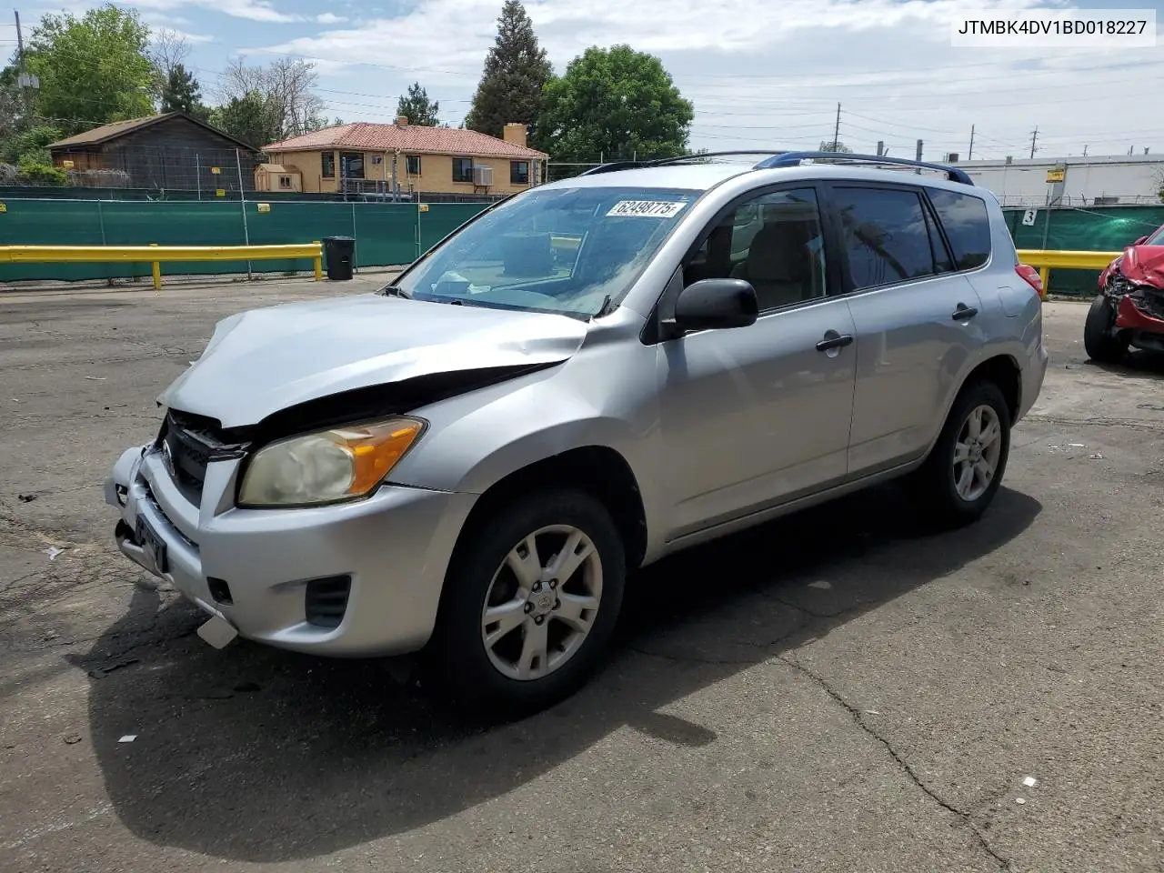2011 Toyota Rav4 VIN: JTMBK4DV1BD018227 Lot: 62498775