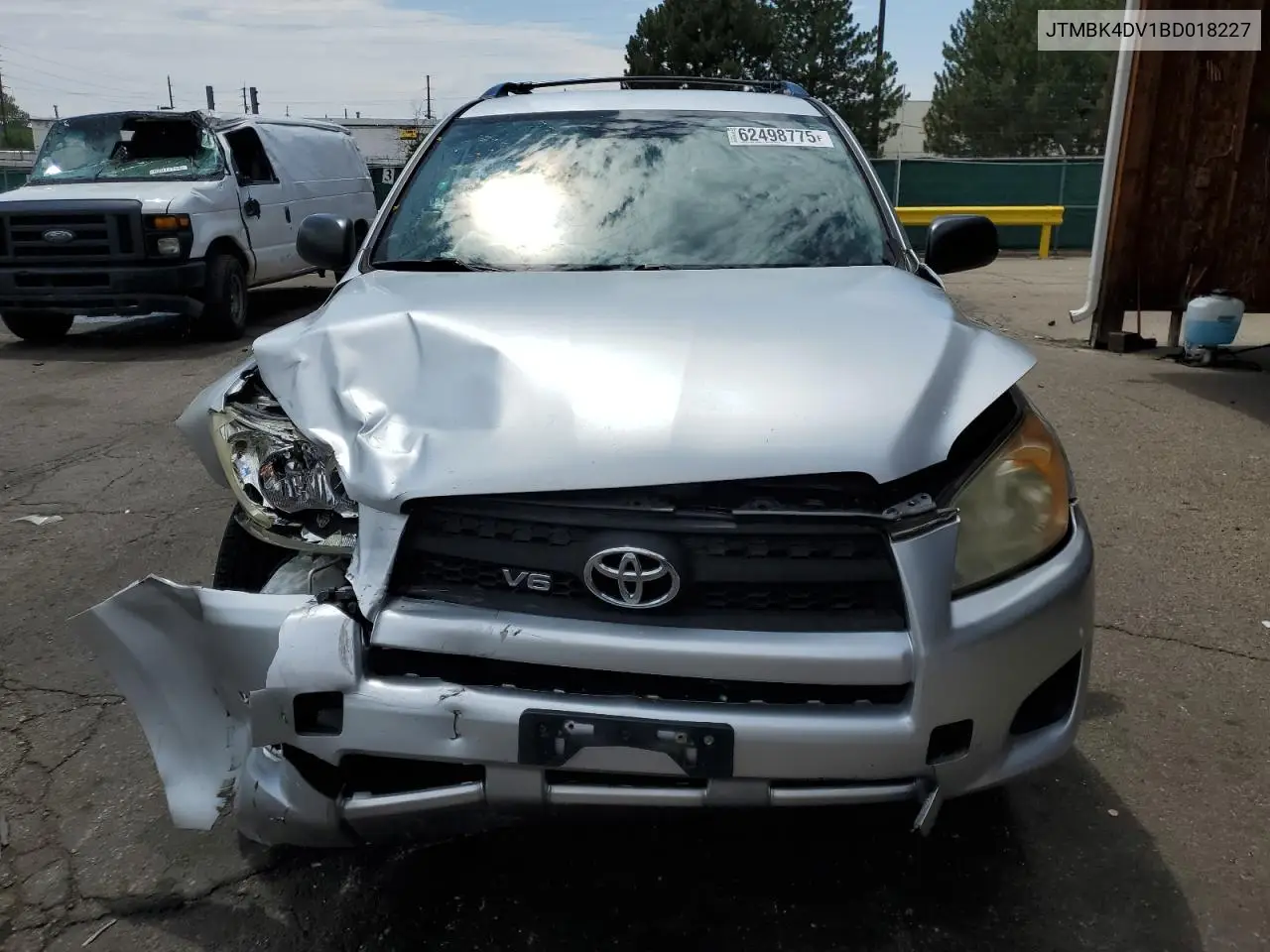 2011 Toyota Rav4 VIN: JTMBK4DV1BD018227 Lot: 62498775