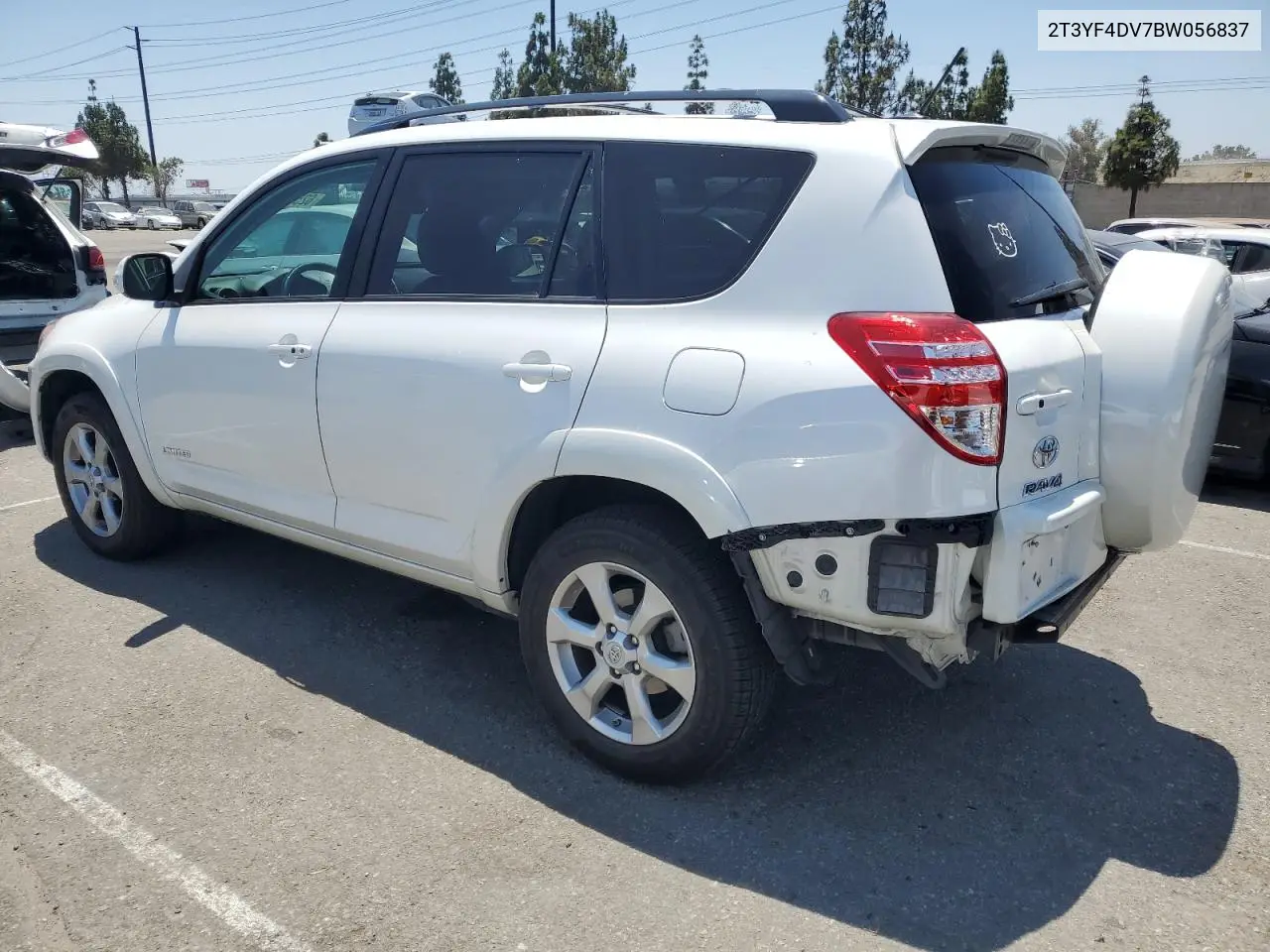 2011 Toyota Rav4 Limited VIN: 2T3YF4DV7BW056837 Lot: 62557445
