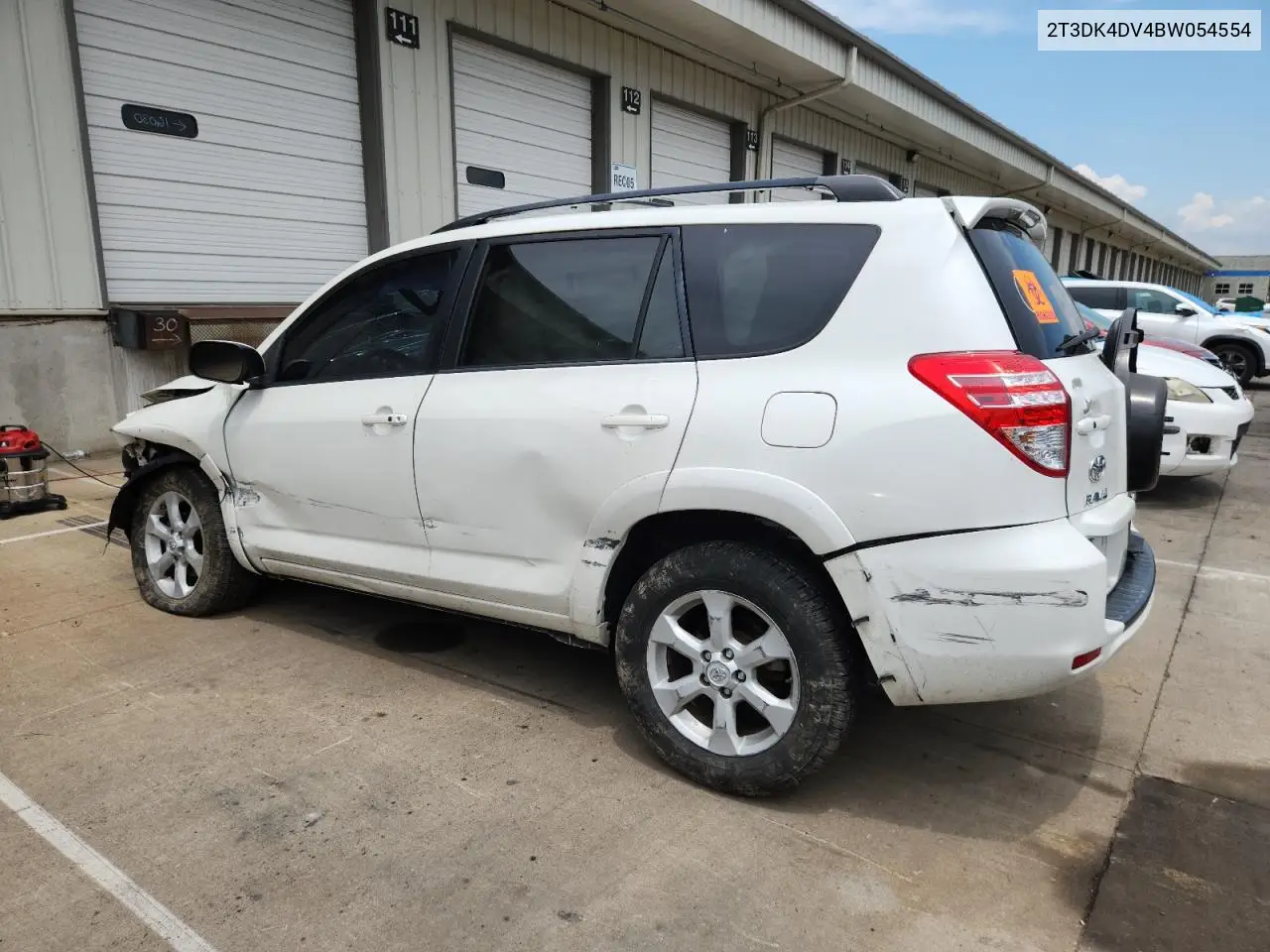 2011 Toyota Rav4 Limited VIN: 2T3DK4DV4BW054554 Lot: 62896815