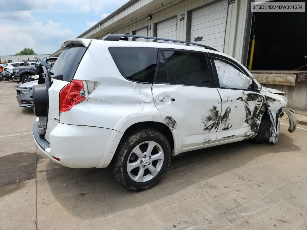 2011 Toyota Rav4 Limited VIN: 2T3DK4DV4BW054554 Lot: 62896815