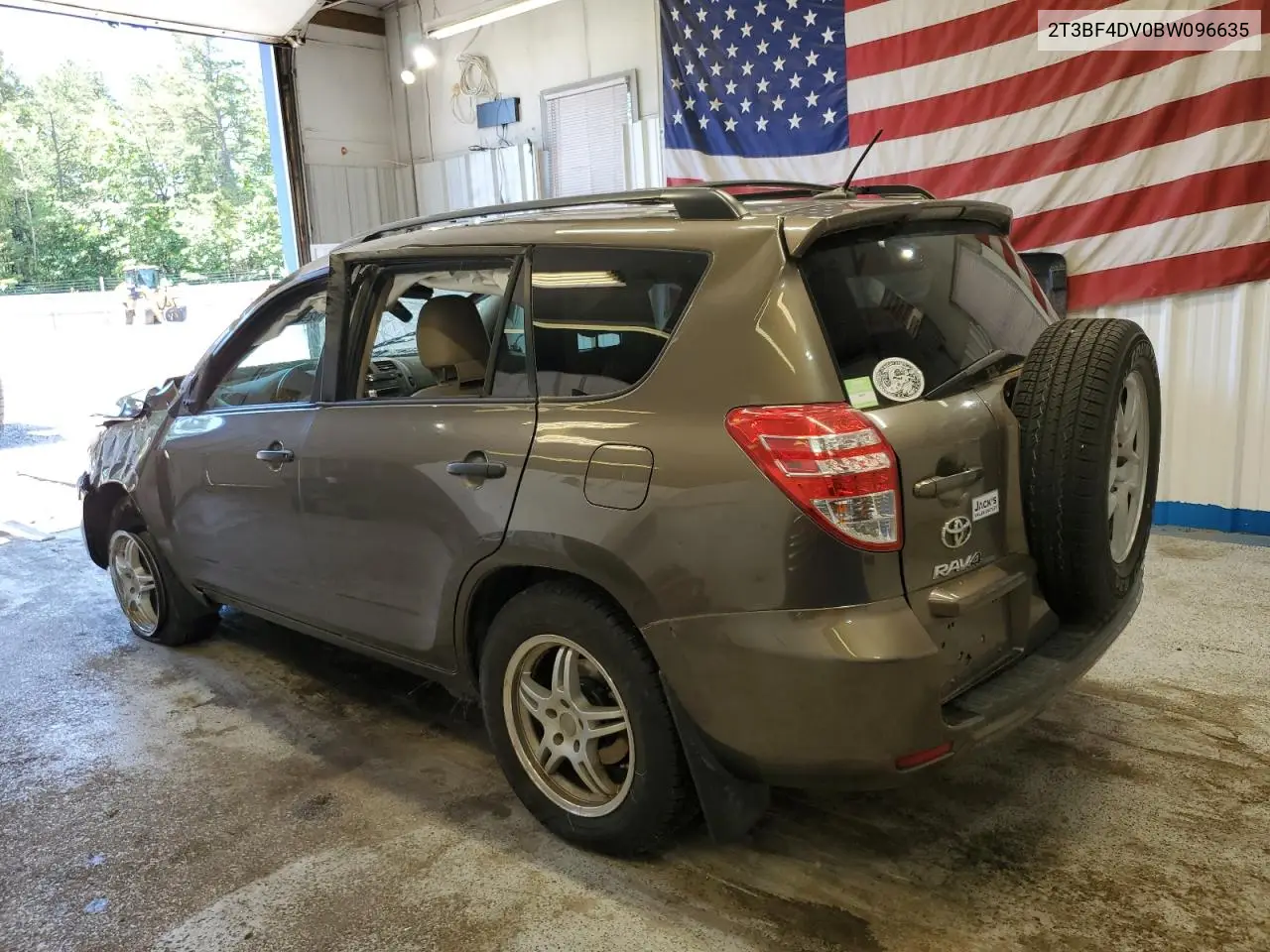 2011 Toyota Rav4 VIN: 2T3BF4DV0BW096635 Lot: 62917065