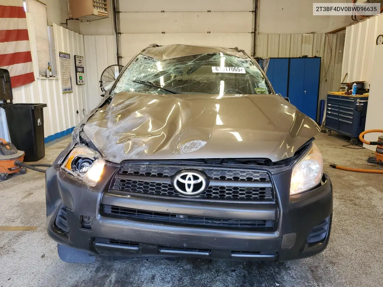 2011 Toyota Rav4 VIN: 2T3BF4DV0BW096635 Lot: 62917065