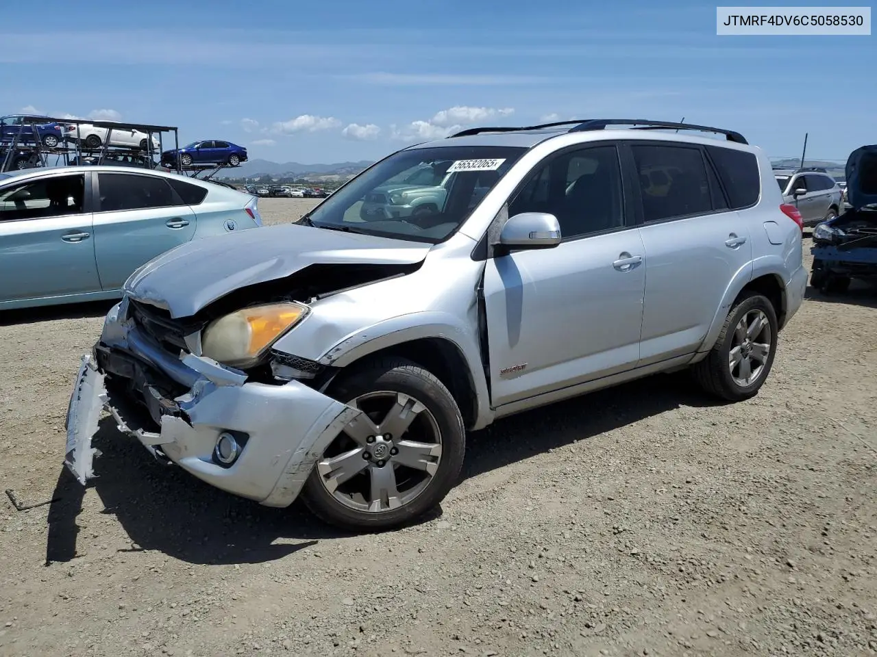 2012 Toyota Rav4 Sport VIN: JTMRF4DV6C5058530 Lot: 56532065