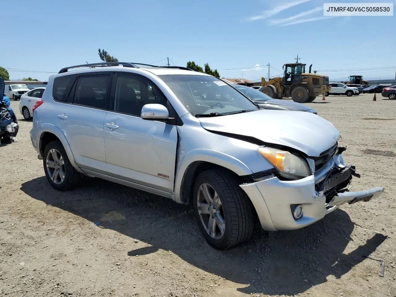2012 Toyota Rav4 Sport VIN: JTMRF4DV6C5058530 Lot: 56532065
