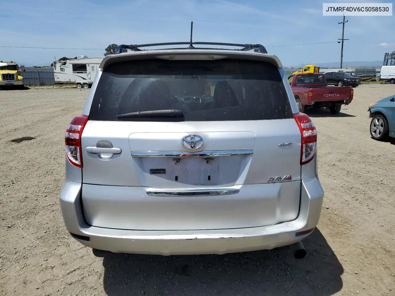 2012 Toyota Rav4 Sport VIN: JTMRF4DV6C5058530 Lot: 56532065