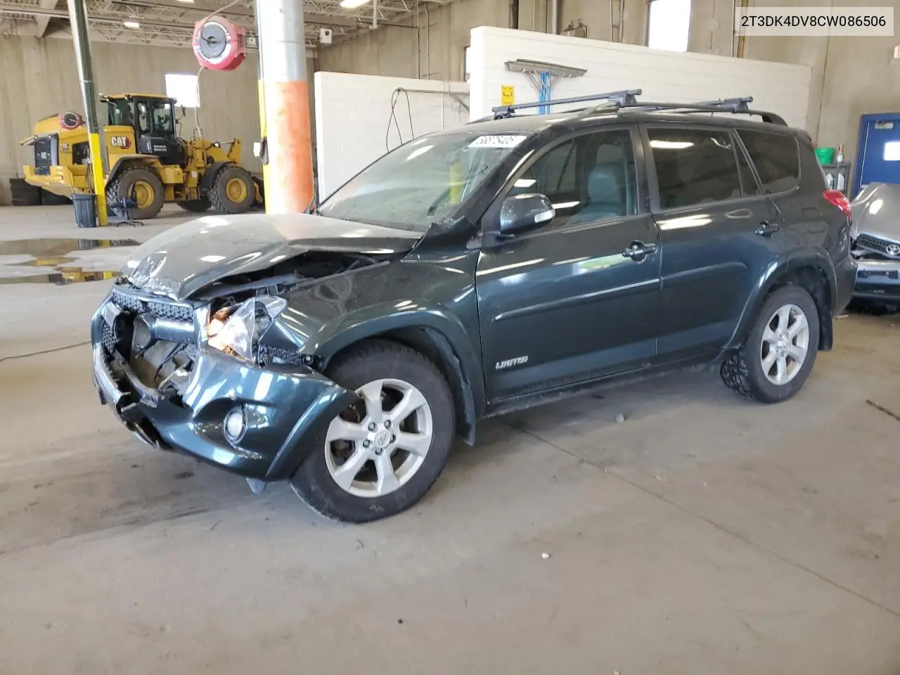 2012 Toyota Rav4 Limited VIN: 2T3DK4DV8CW086506 Lot: 56875405