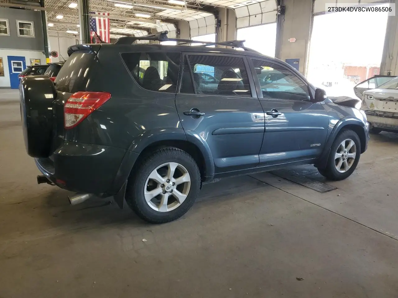 2012 Toyota Rav4 Limited VIN: 2T3DK4DV8CW086506 Lot: 56875405