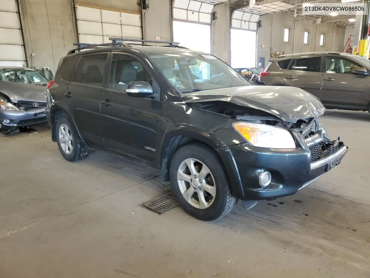 2012 Toyota Rav4 Limited VIN: 2T3DK4DV8CW086506 Lot: 56875405