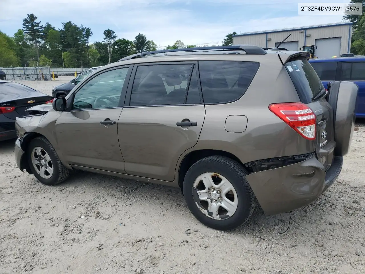 2012 Toyota Rav4 VIN: 2T3ZF4DV9CW113576 Lot: 56945755