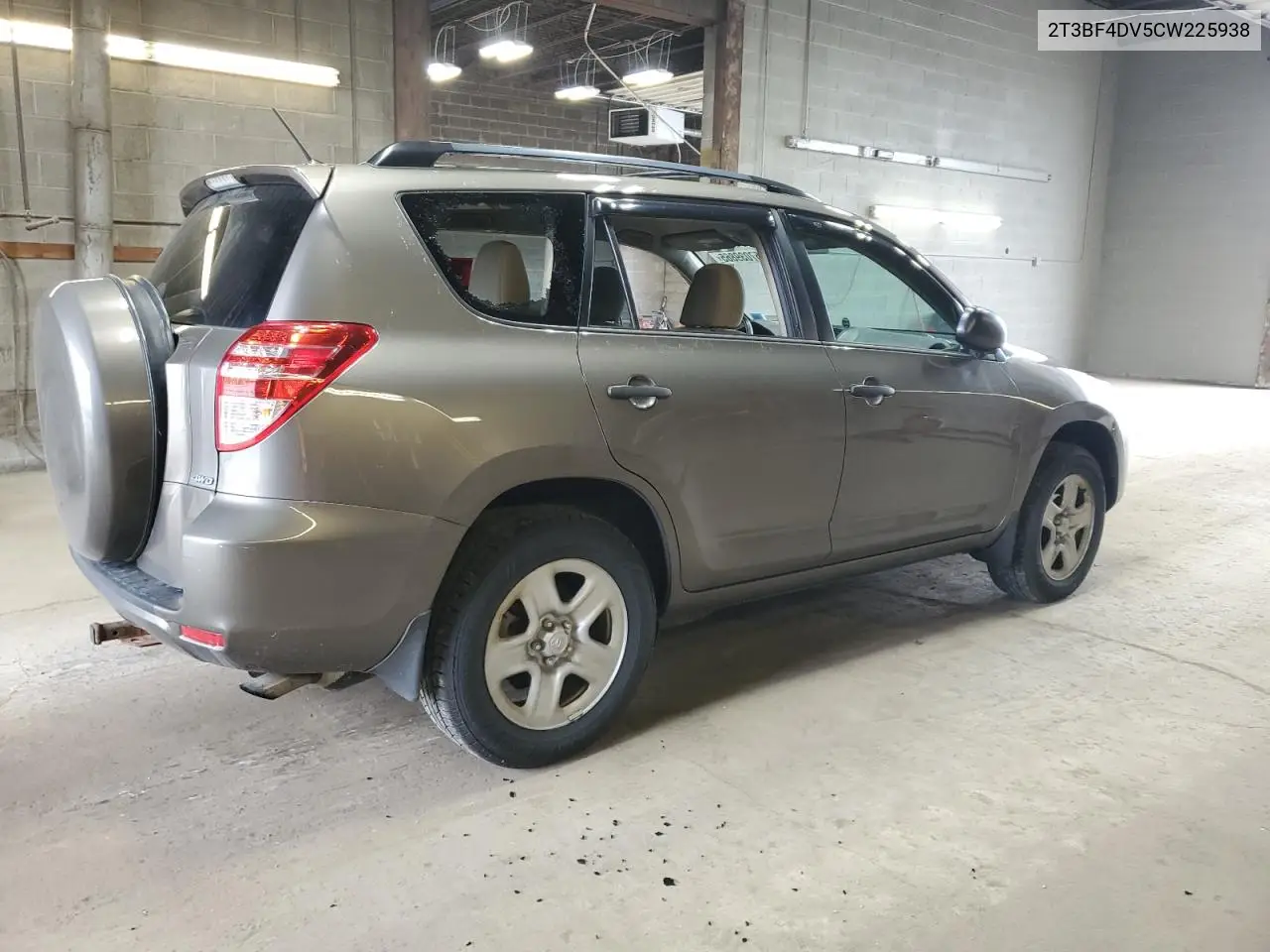 2012 Toyota Rav4 VIN: 2T3BF4DV5CW225938 Lot: 57039865