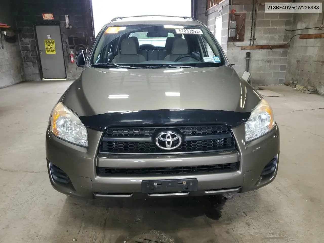 2012 Toyota Rav4 VIN: 2T3BF4DV5CW225938 Lot: 57039865