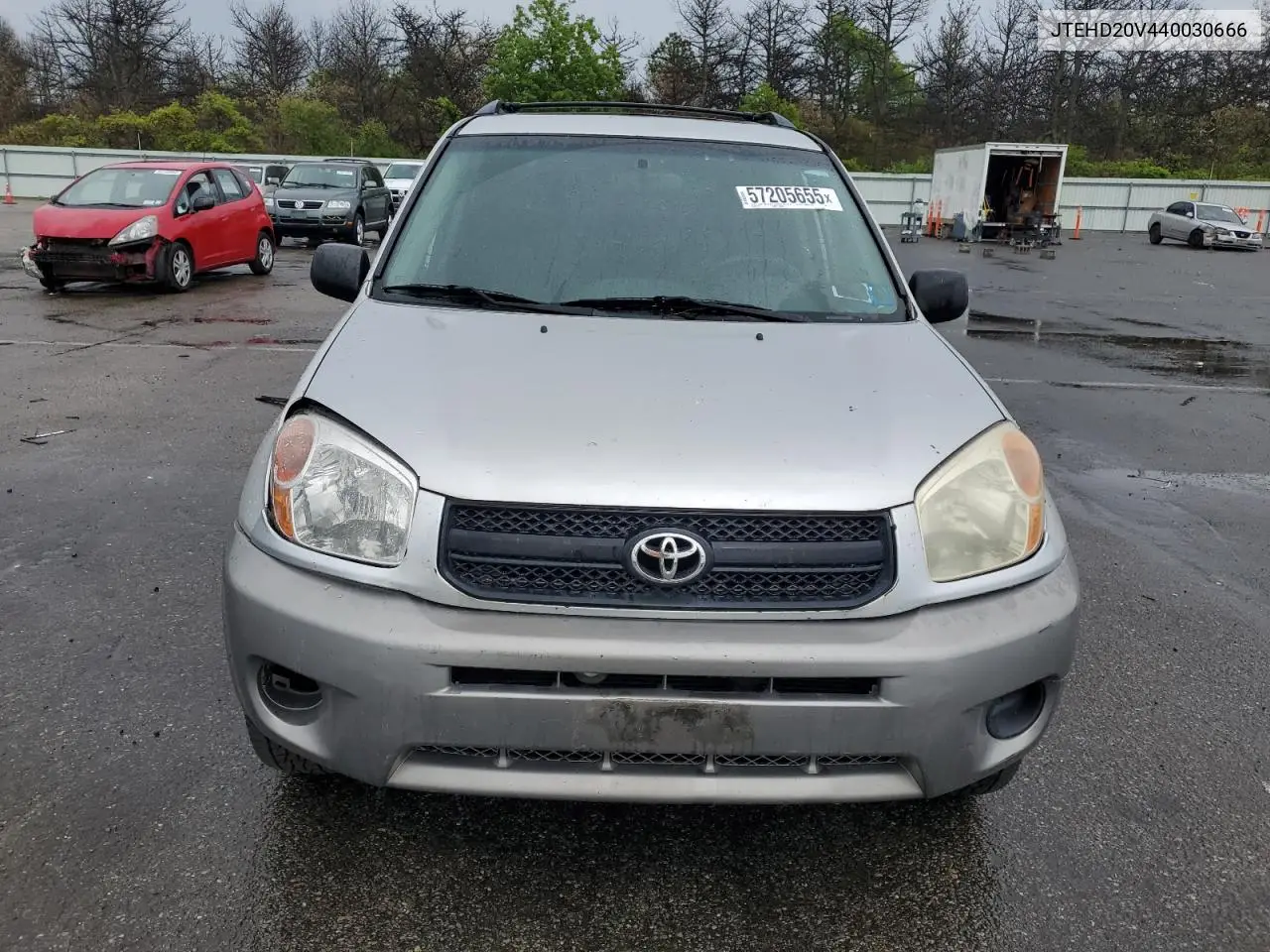2012 Toyota Rav4 VIN: JTEHD20V440030666 Lot: 57205655