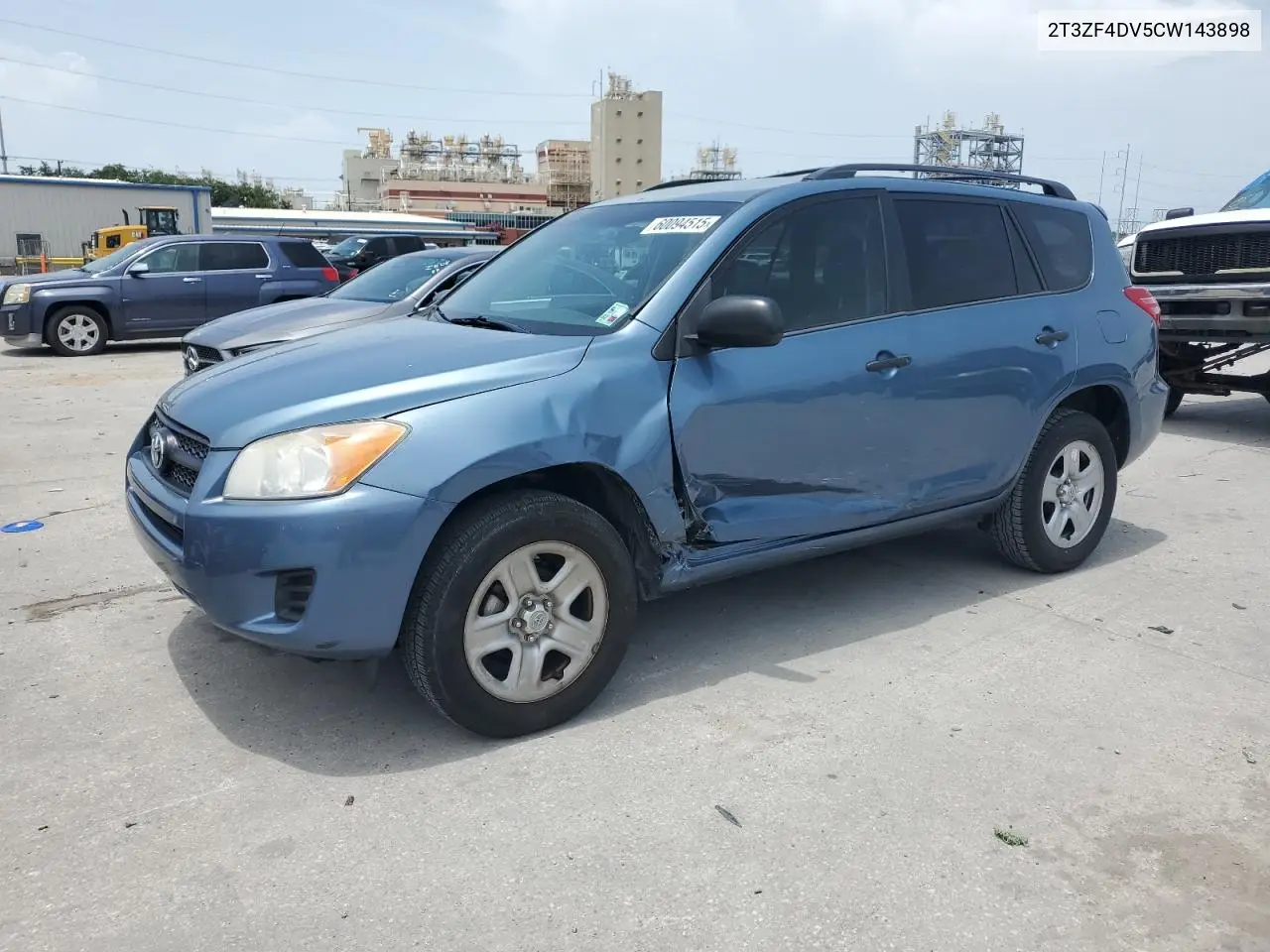 2012 Toyota Rav4 VIN: 2T3ZF4DV5CW143898 Lot: 60094515