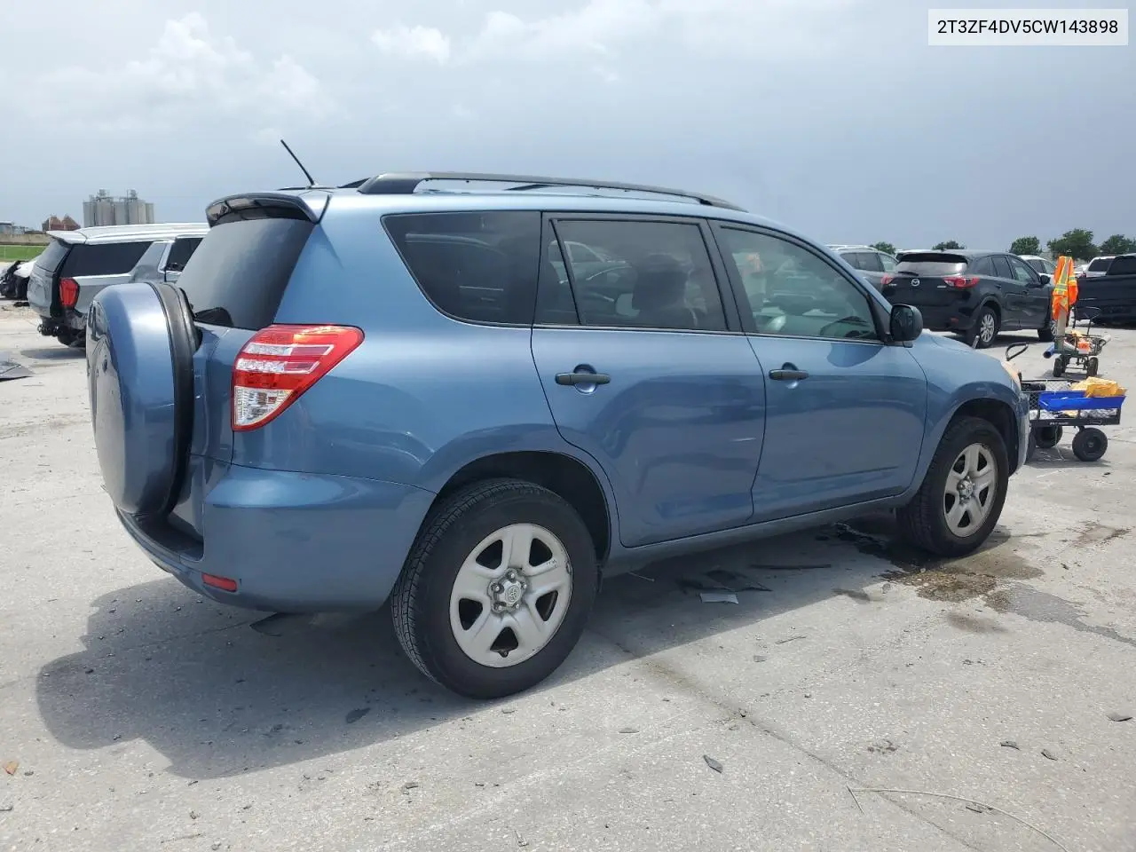 2012 Toyota Rav4 VIN: 2T3ZF4DV5CW143898 Lot: 60094515