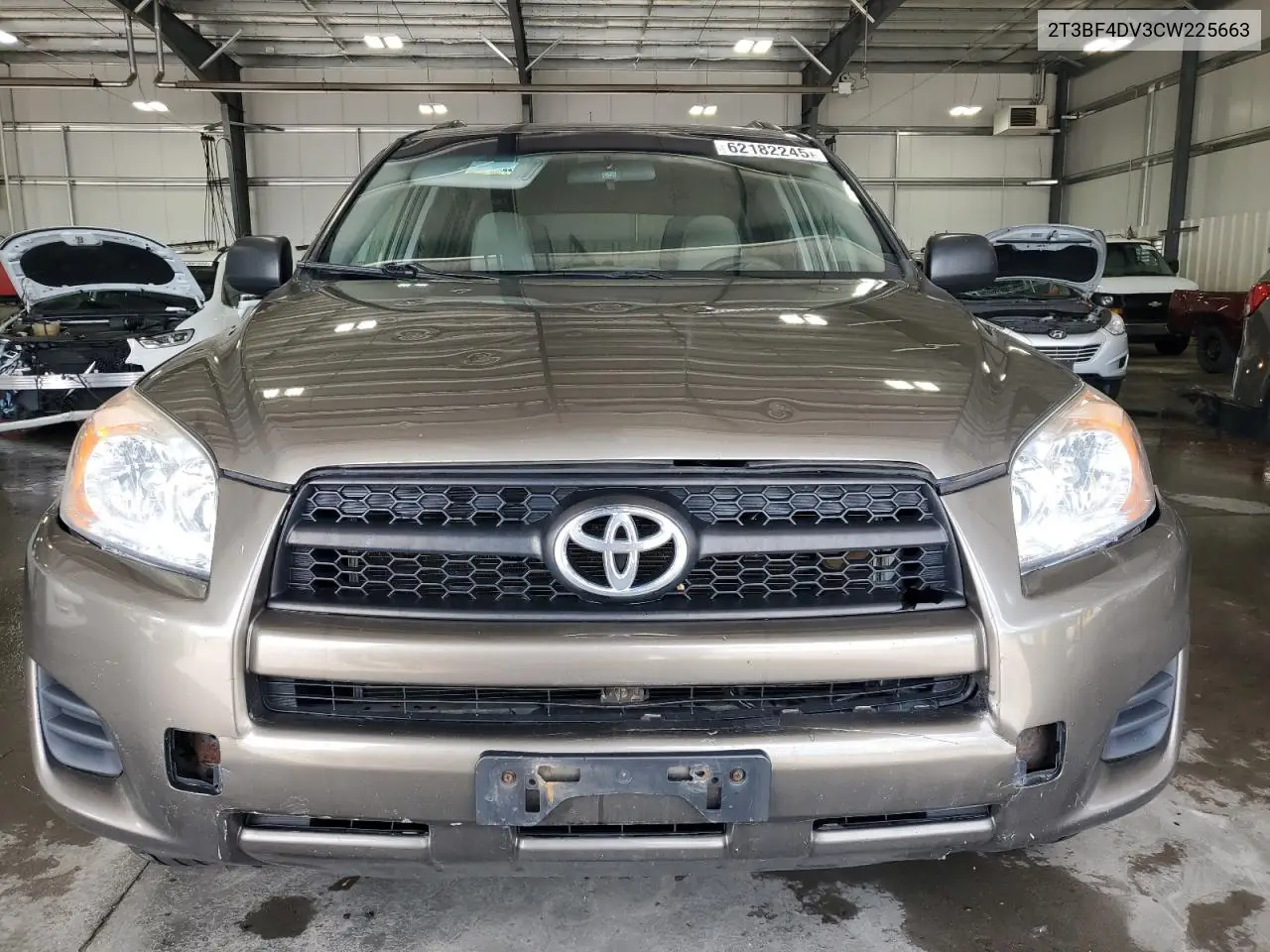2012 Toyota Rav4 VIN: 2T3BF4DV3CW225663 Lot: 62182245