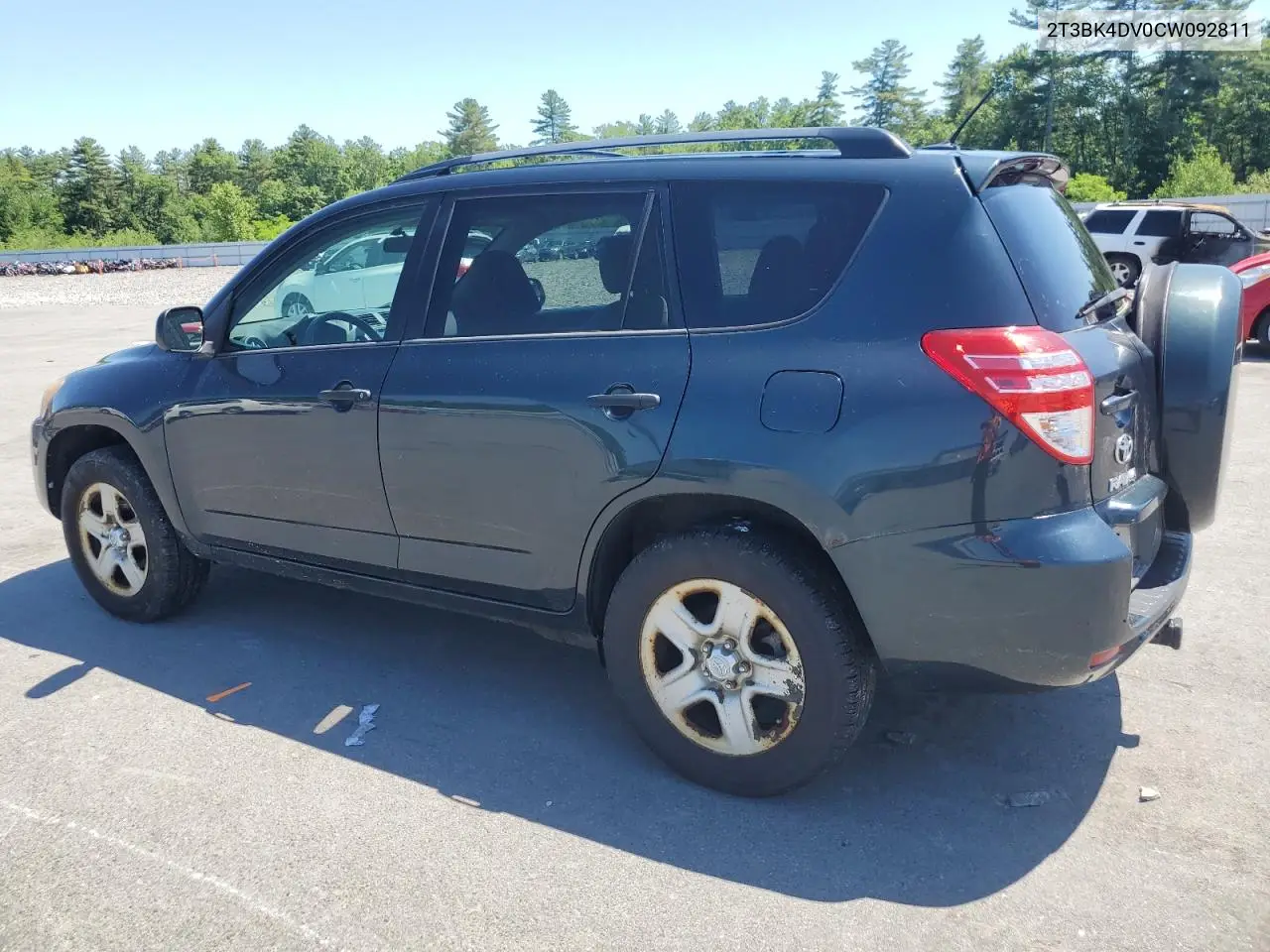 2012 Toyota Rav4 VIN: 2T3BK4DV0CW092811 Lot: 62302255
