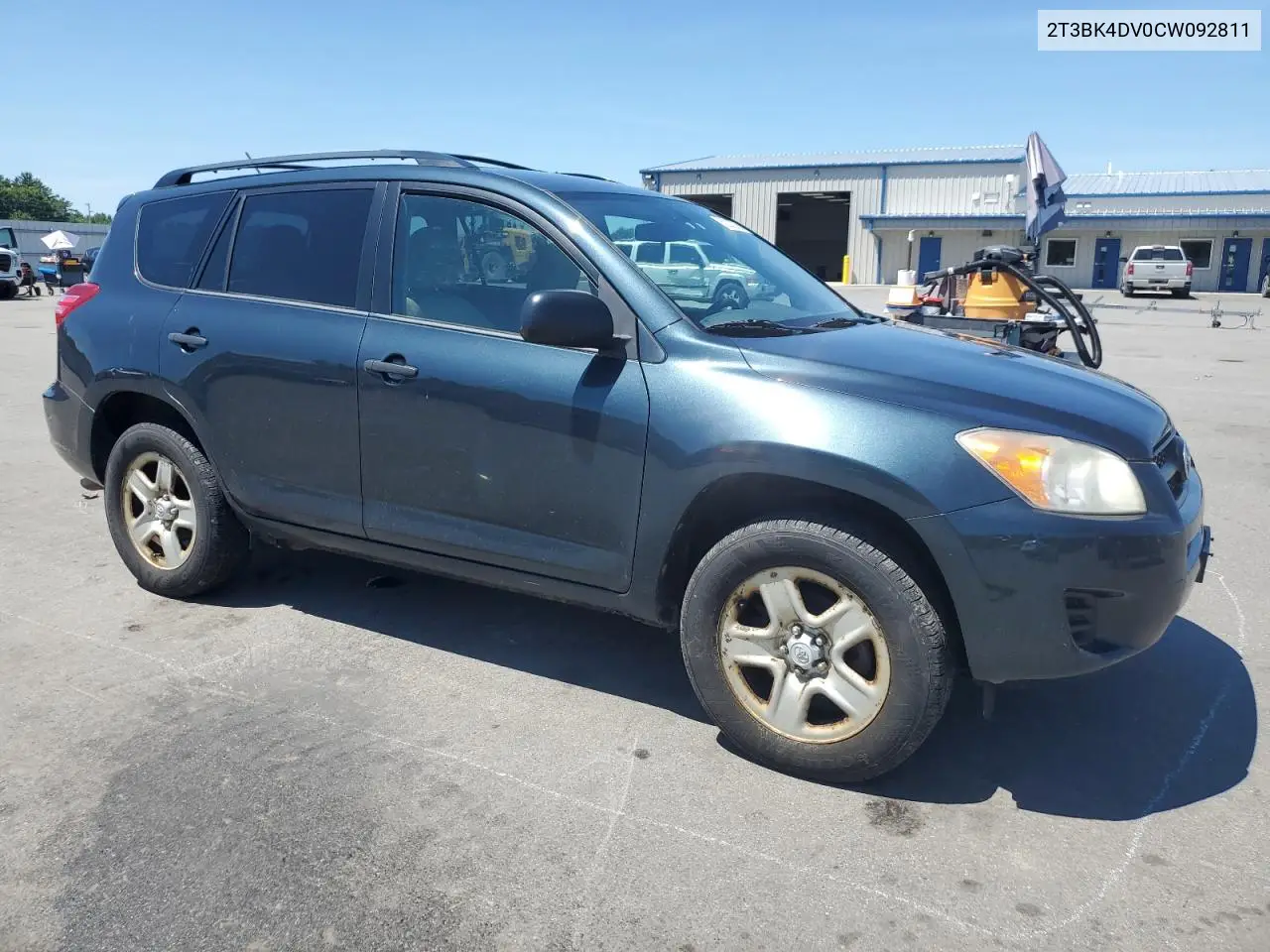 2012 Toyota Rav4 VIN: 2T3BK4DV0CW092811 Lot: 62302255
