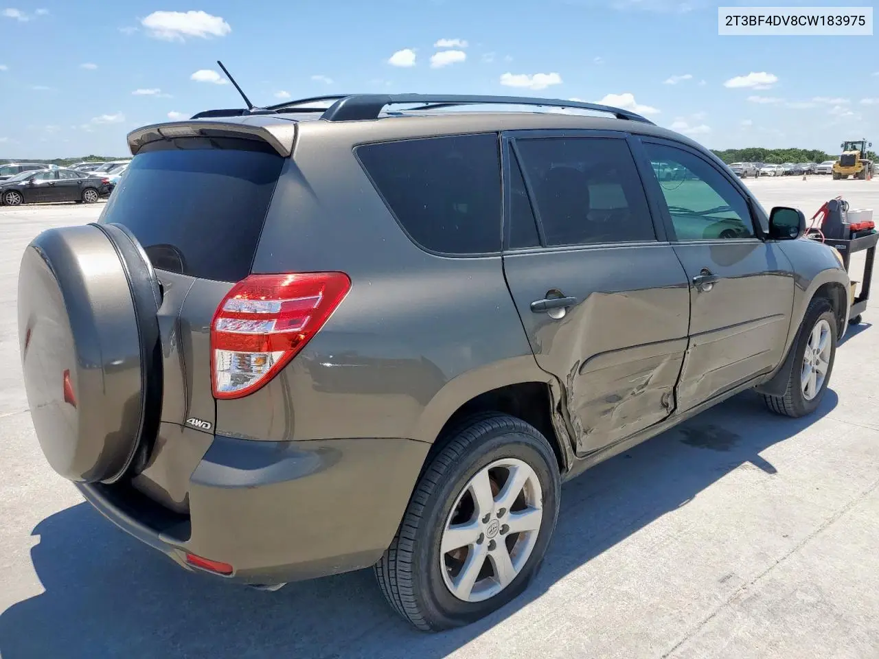 2012 Toyota Rav4 VIN: 2T3BF4DV8CW183975 Lot: 62465125