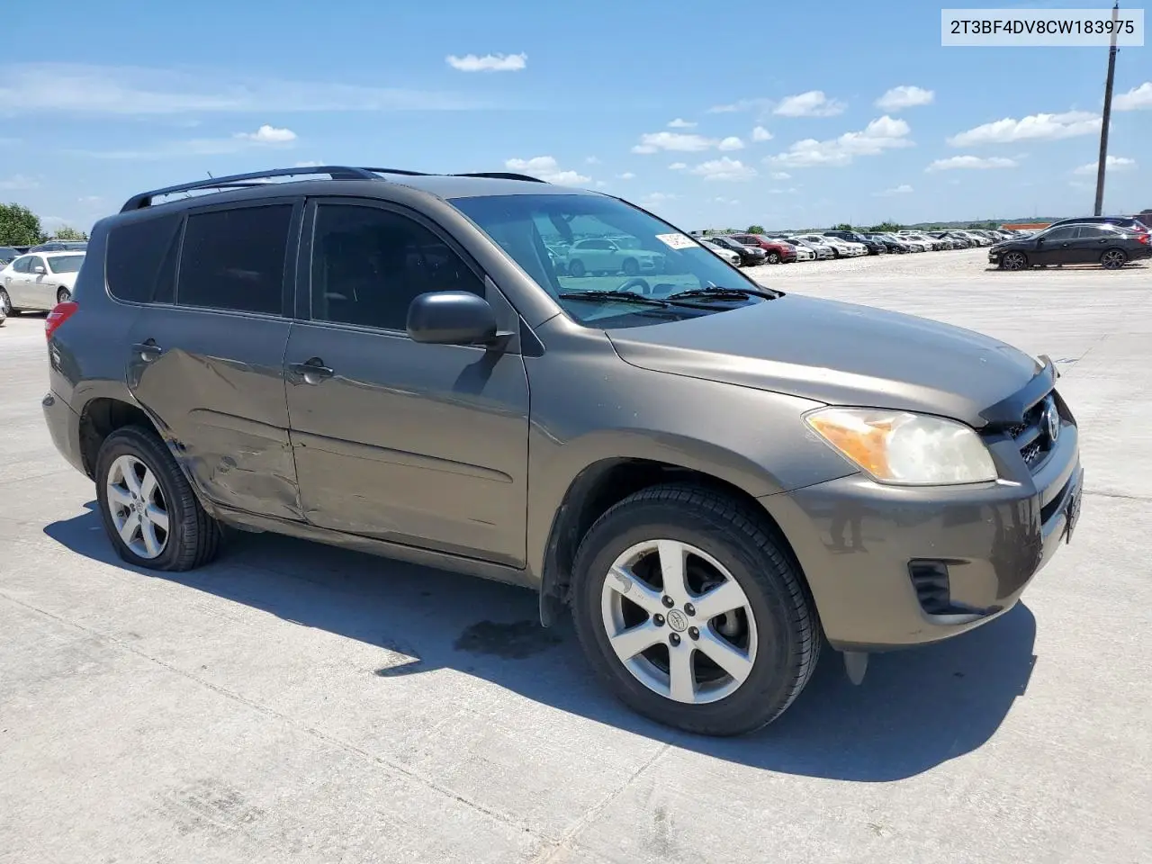 2012 Toyota Rav4 VIN: 2T3BF4DV8CW183975 Lot: 62465125