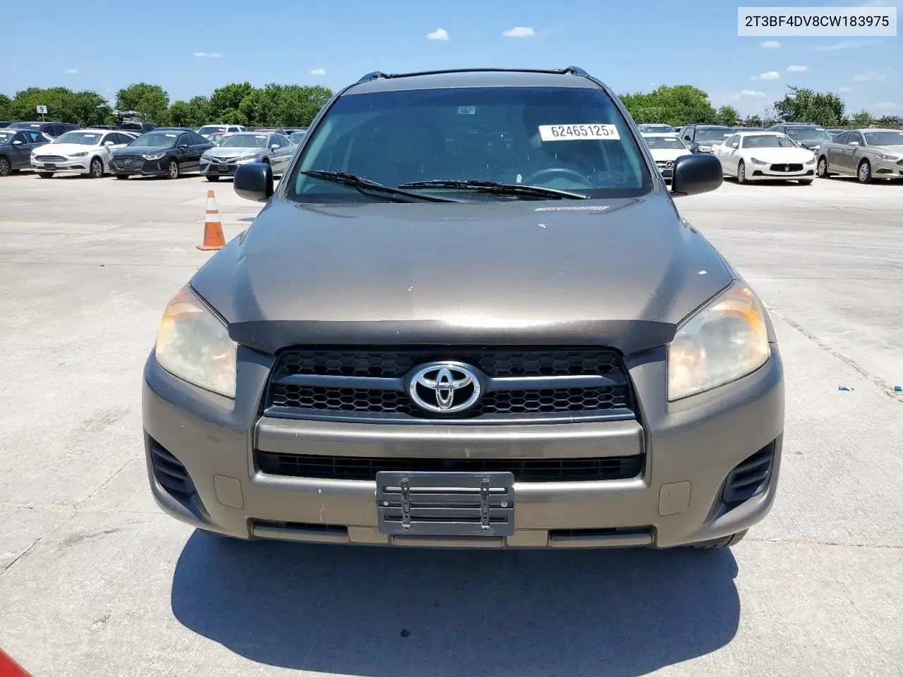 2012 Toyota Rav4 VIN: 2T3BF4DV8CW183975 Lot: 62465125