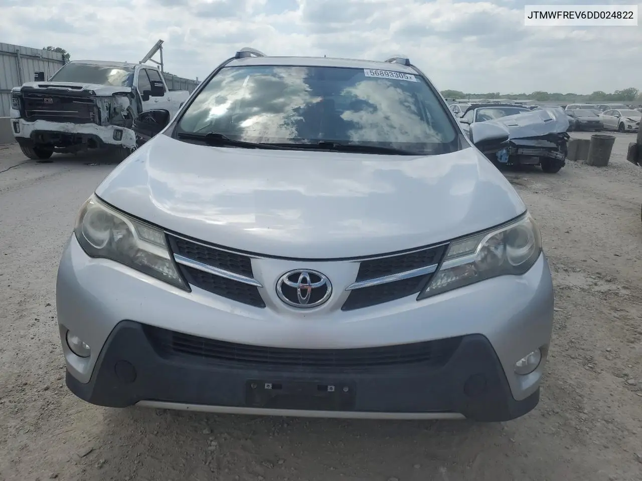 2013 Toyota Rav4 Xle VIN: JTMWFREV6DD024822 Lot: 56893305