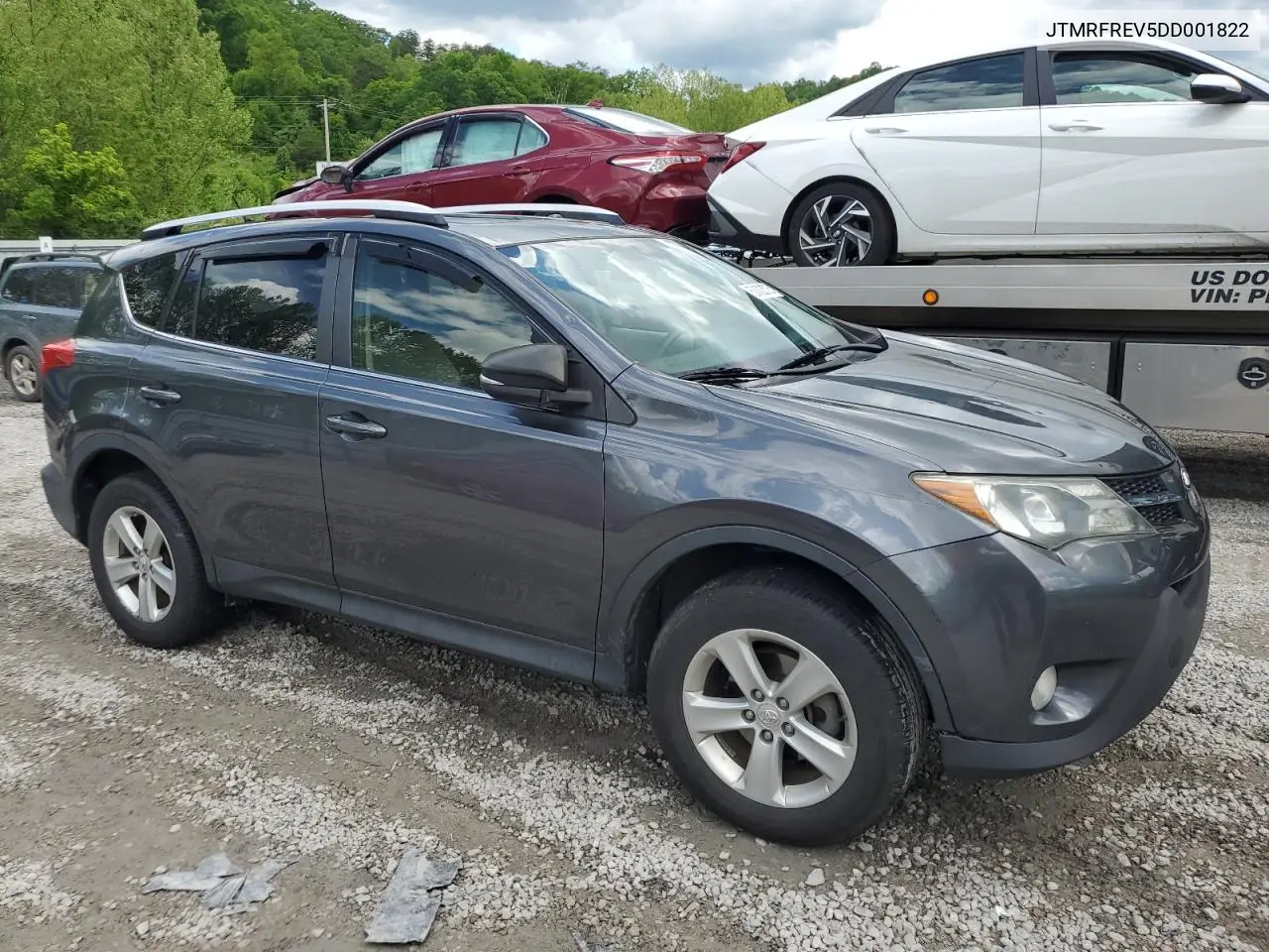 2013 Toyota Rav4 Xle VIN: JTMRFREV5DD001822 Lot: 57123375
