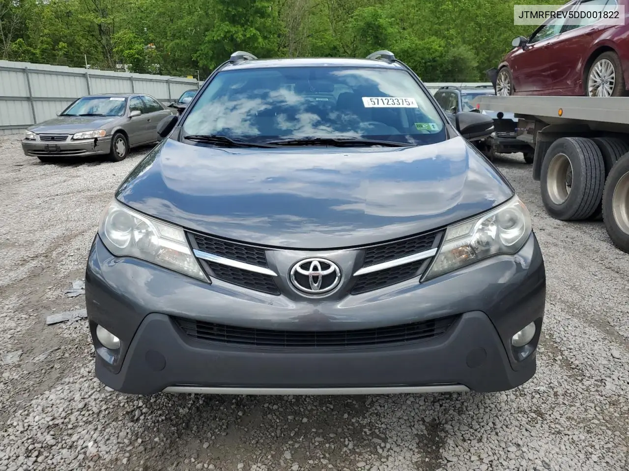 2013 Toyota Rav4 Xle VIN: JTMRFREV5DD001822 Lot: 57123375