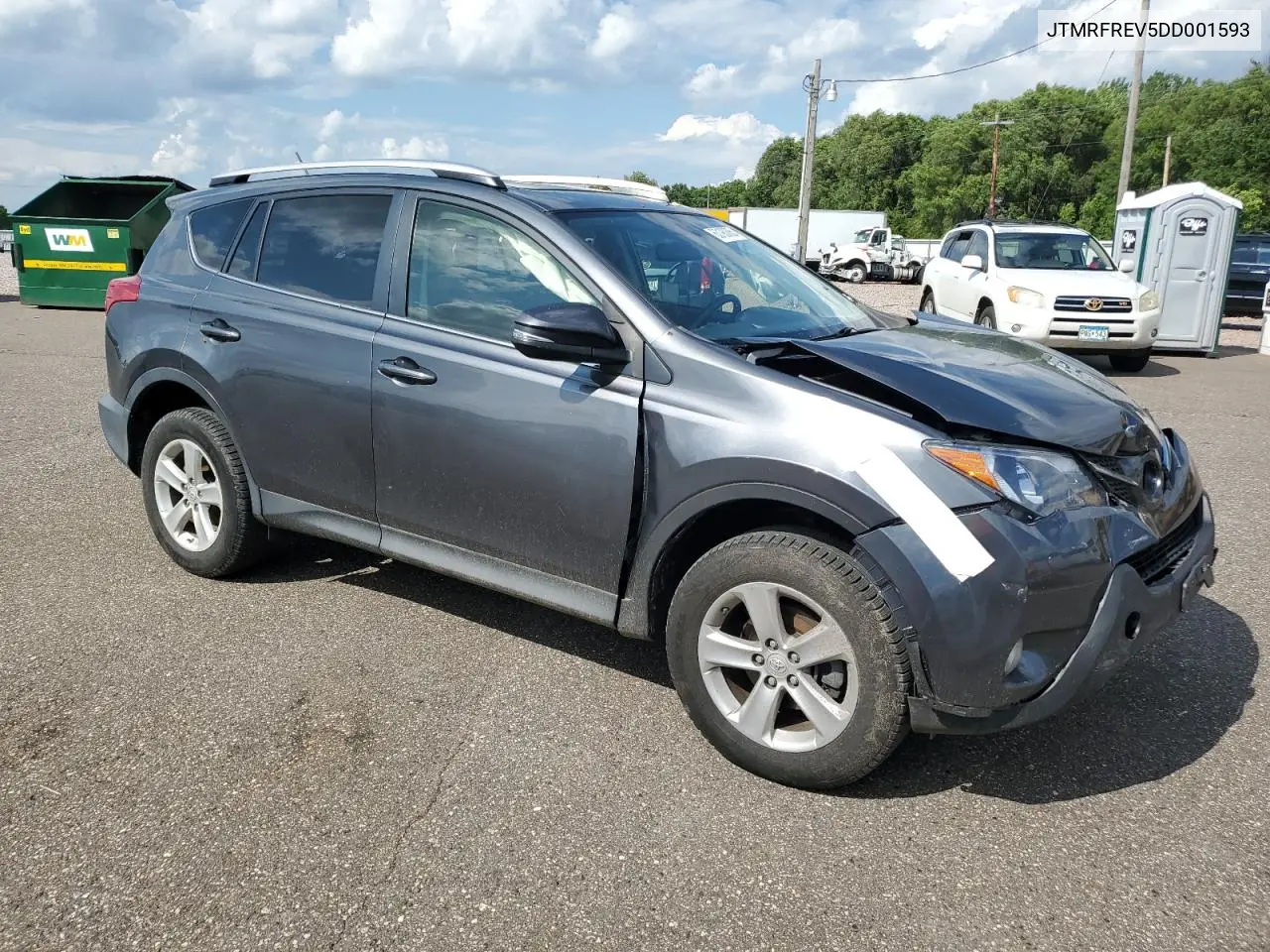2013 Toyota Rav4 Xle VIN: JTMRFREV5DD001593 Lot: 63193385