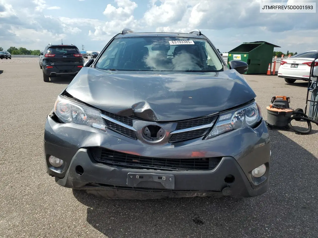 2013 Toyota Rav4 Xle VIN: JTMRFREV5DD001593 Lot: 63193385