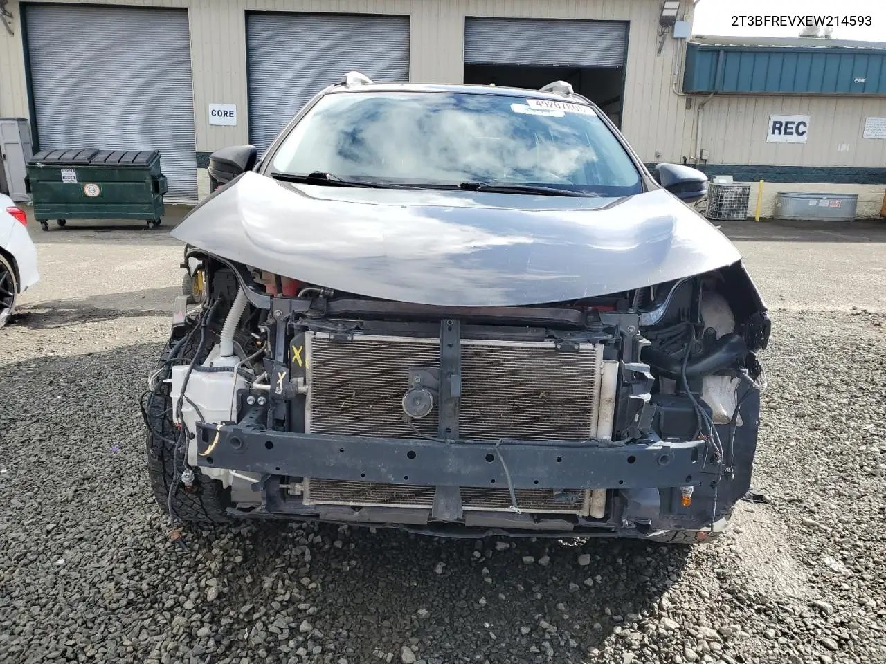 2014 Toyota Rav4 Le VIN: 2T3BFREVXEW214593 Lot: 49207805