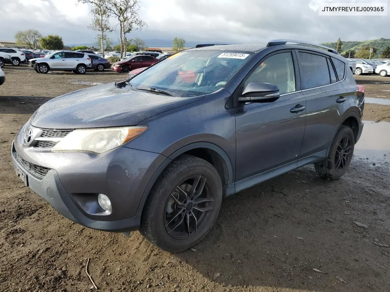 2014 Toyota Rav4 Limited VIN: JTMYFREV1EJ009365 Lot: 51269415