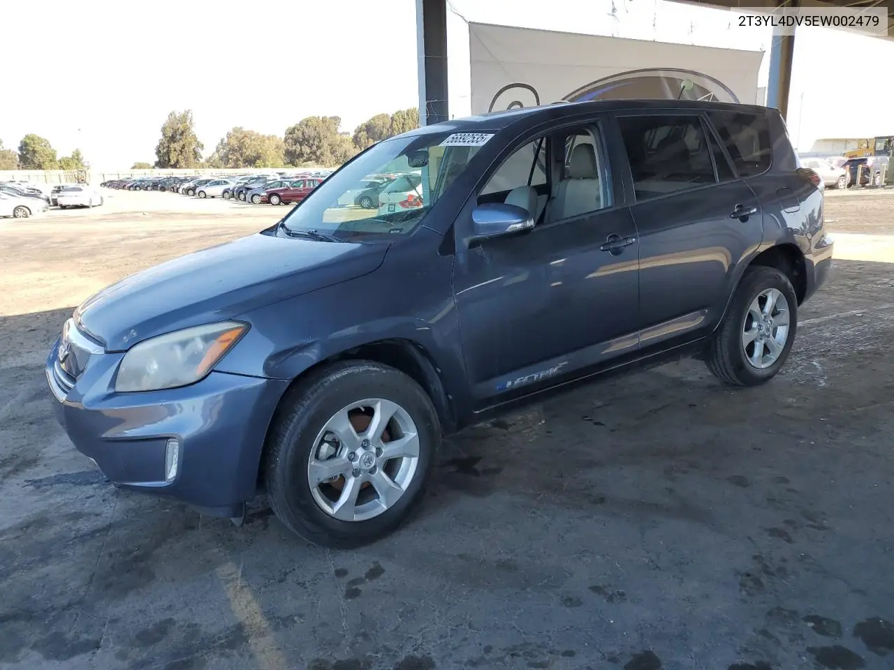 2014 Toyota Rav4 Ev VIN: 2T3YL4DV5EW002479 Lot: 56892535