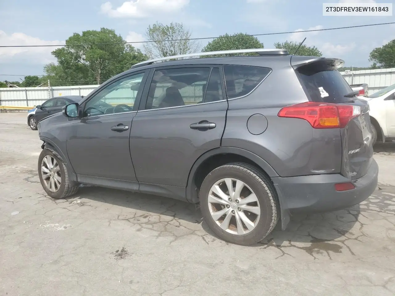 2014 Toyota Rav4 Limited VIN: 2T3DFREV3EW161843 Lot: 59916565