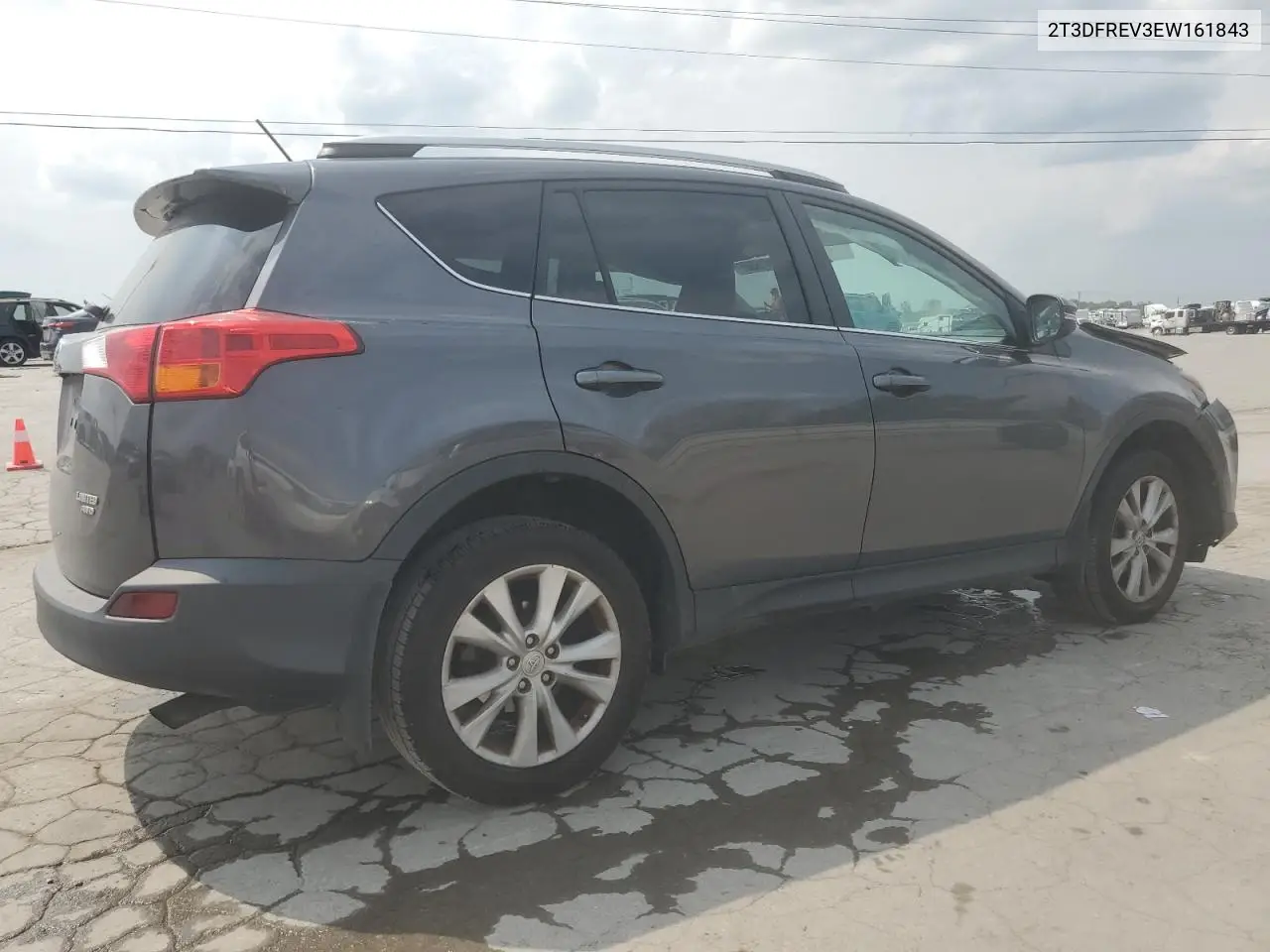 2014 Toyota Rav4 Limited VIN: 2T3DFREV3EW161843 Lot: 59916565