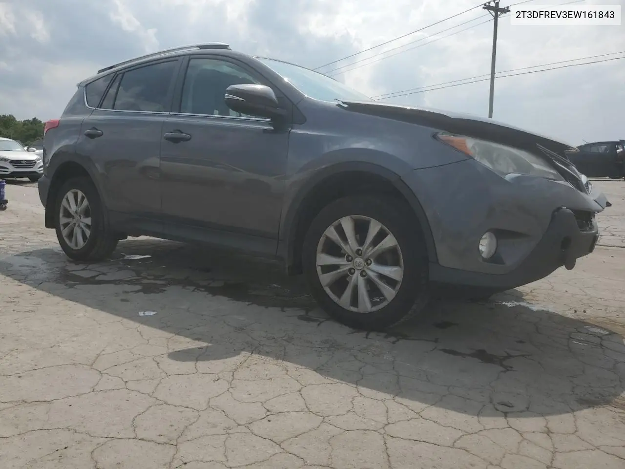 2014 Toyota Rav4 Limited VIN: 2T3DFREV3EW161843 Lot: 59916565