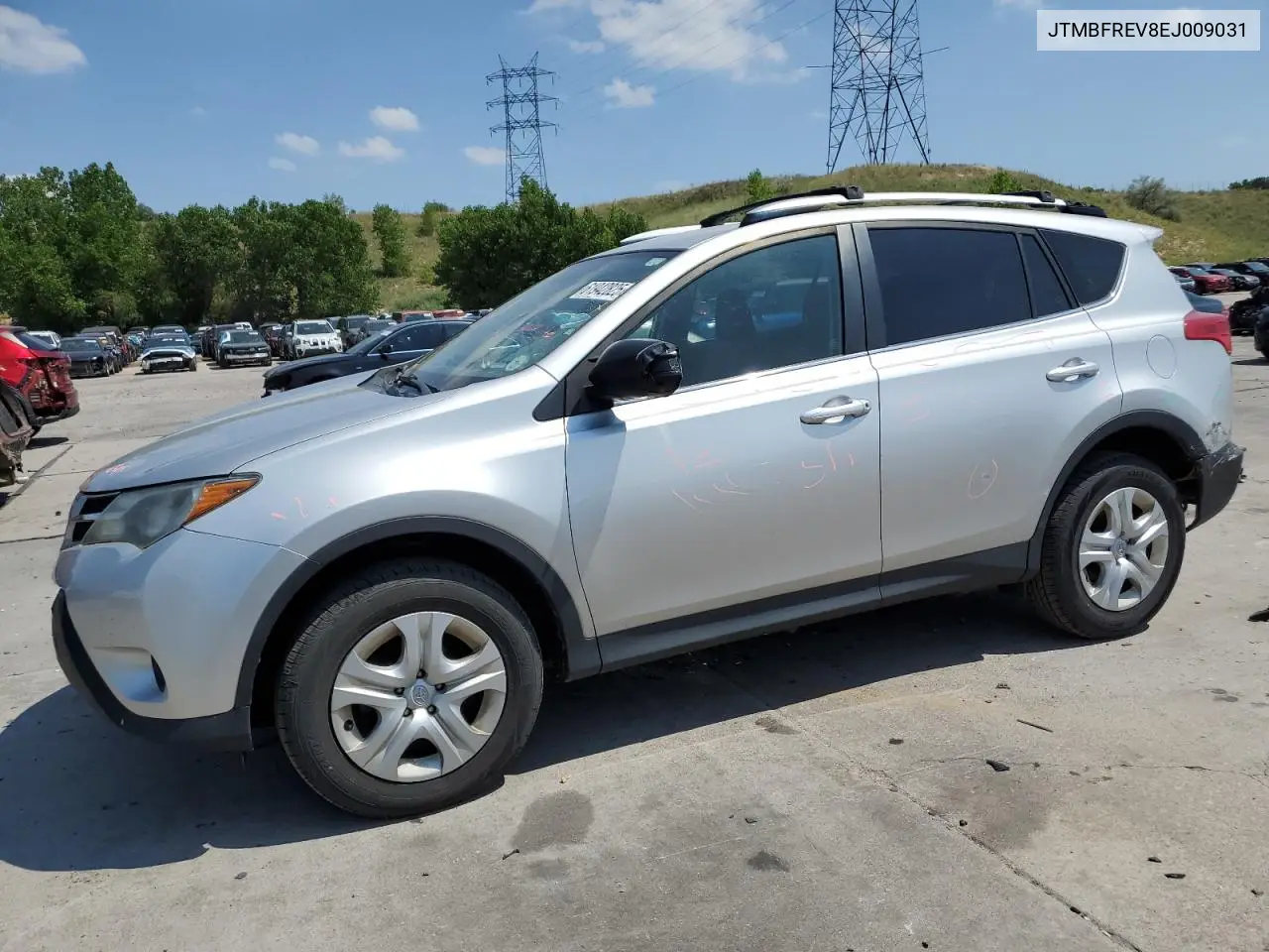 2014 Toyota Rav4 Le VIN: JTMBFREV8EJ009031 Lot: 61942825