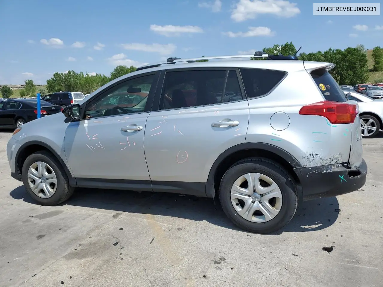 2014 Toyota Rav4 Le VIN: JTMBFREV8EJ009031 Lot: 61942825